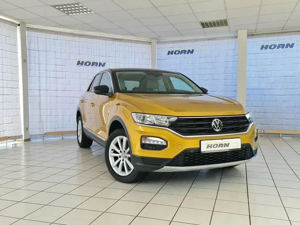 Gebraucht VW T-Roc Style 150 PS (110 kW) 2022 Gelb SUV