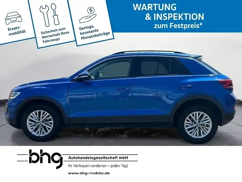 Gebraucht VW T-Roc Life 150 PS (110 kW) 2022 Blau SUV