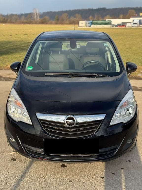 Gebraucht Opel Meriva 120 PS (88 kW) 2010 Schwarz Van / Kleinbus