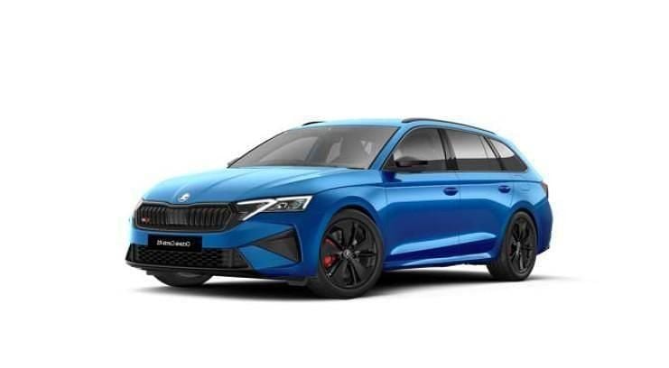 Blau Gebraucht 2024 Skoda Octavia RS Kombi | 36.789 € (Guter Preis) - Bild 1/4