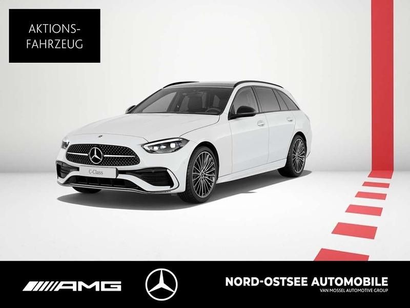 Unilack polarweiß Gebraucht 2026 Mercedes C300 AMG Kombi | 65.998 € - Bild 1/3