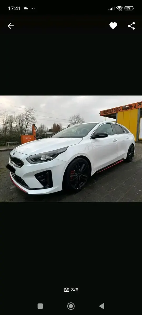 Gebraucht Kia ProCeed GT GT 204 PS (150 kW) 2019 Weiß Kleinwagen
