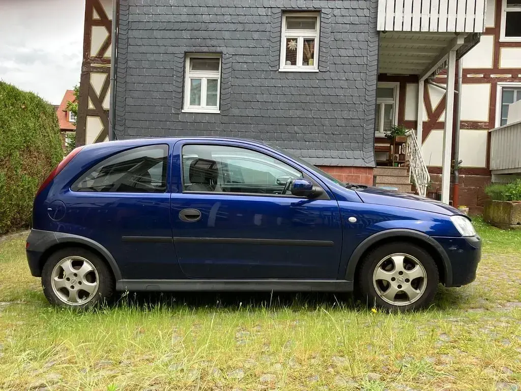 Gebraucht Opel Corsa 80 PS (58 kW) 2003 Blau Kleinwagen