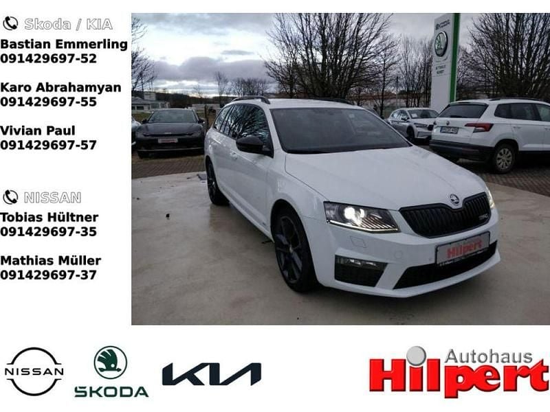Gebraucht Skoda Octavia RS 220 PS (161 kW) 2015 Laserweiss Kleinwagen