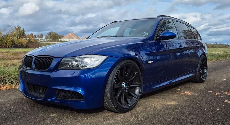 Blau Gebraucht 2007 BMW 335 Performance Kombi | 14.499 € (Guter Preis) - Bild 1/4