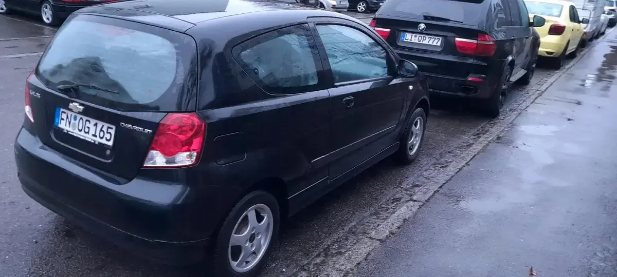 Gebraucht Chevrolet Kalos 72 PS (52 kW) 2007 Schwarz Kleinwagen