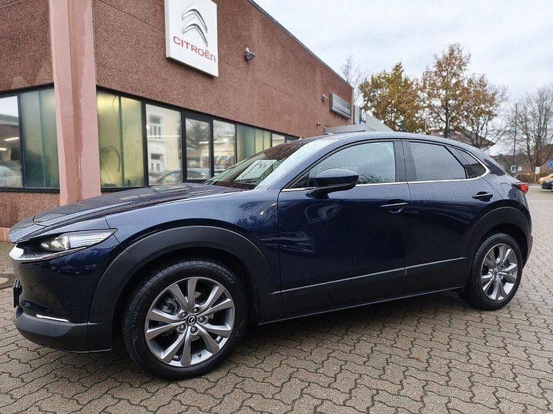 Gebraucht Mazda CX-30 Selection 122 PS (89 kW) 2021 Deep crystal blue SUV