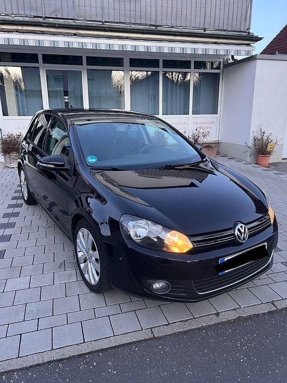 Gebraucht VW Golf VI Highline 122 PS (89 kW) 2009 Schwarz Kleinwagen