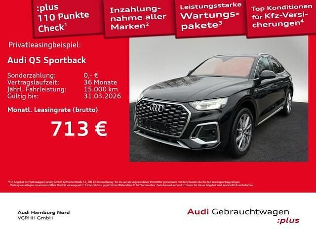 Mythosschwarz metallic Gebraucht 2025 Audi Q5 Sportback Business SUV | 53.960 € (Guter Preis) - Bild 1/3