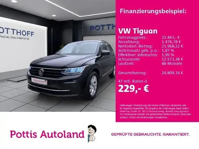 Gebraucht VW Tiguan Life 200 PS (147 kW) 2022 SUV