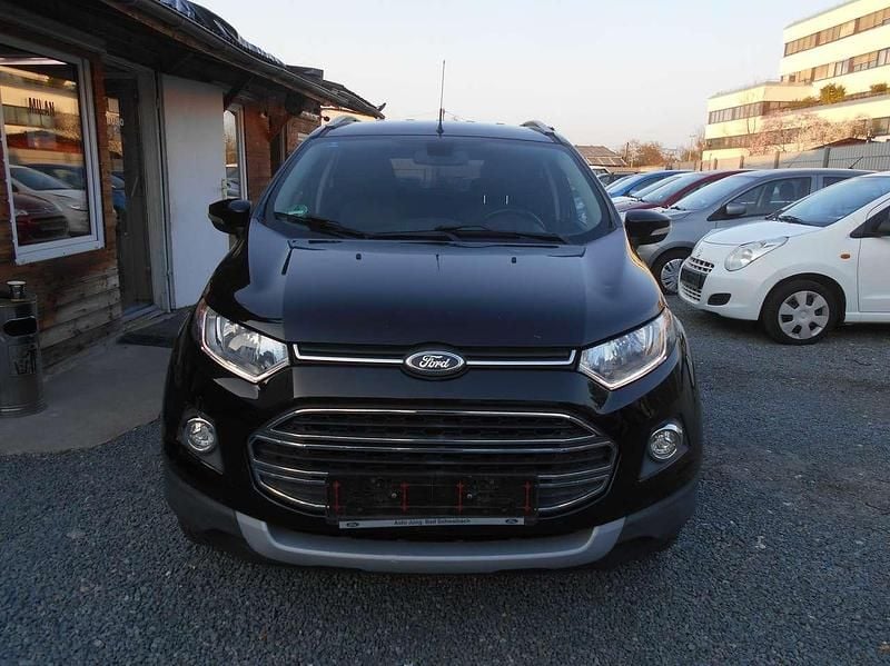 Gebraucht Ford Ecosport Titanium 125 PS (91 kW) 2016 Pantherschwarz metallic SUV