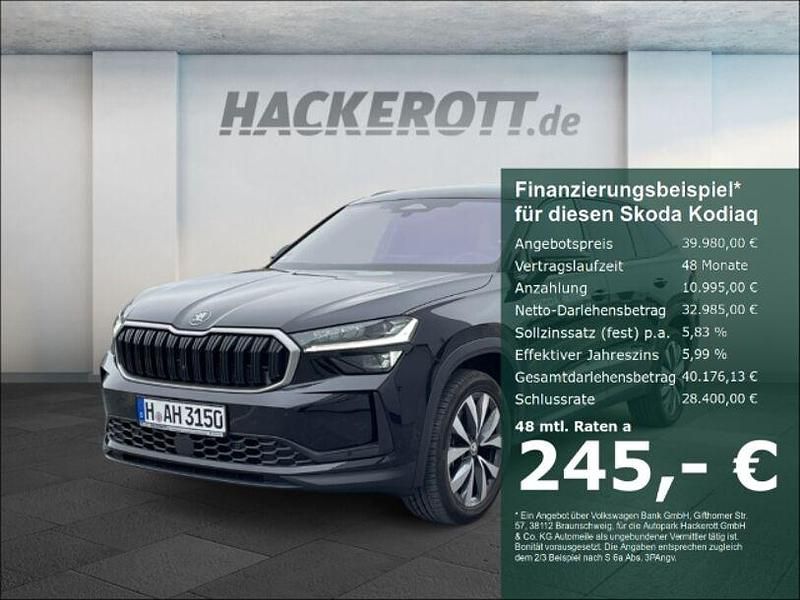 Schwarz Gebraucht 2024 Skoda Kodiaq Selection SUV | 39.980 € (Guter Preis) - Bild 1/4