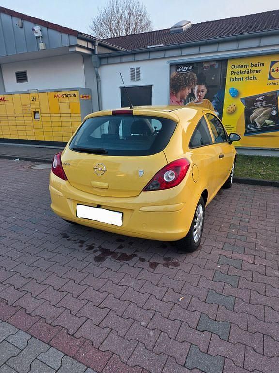 Gebraucht Opel Corsa 101 PS (74 kW) 2010 Gelb Kleinwagen