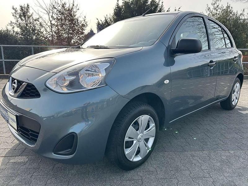 Gebraucht Nissan Micra Acenta 80 PS (58 kW) 2015 Grau metallic Kleinwagen