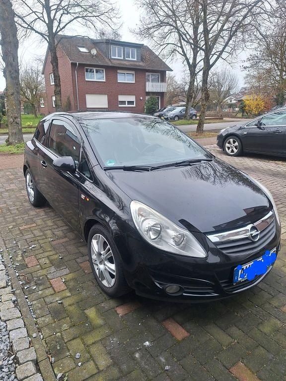 Gebraucht Opel Corsa Edition 80 PS (58 kW) 2009 Schwarz Kleinwagen