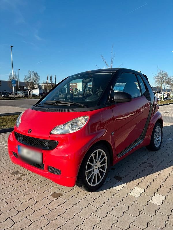 Gebraucht Smart ForTwo Cabrio 71 PS (52 kW) 2009 Rot Cabrio