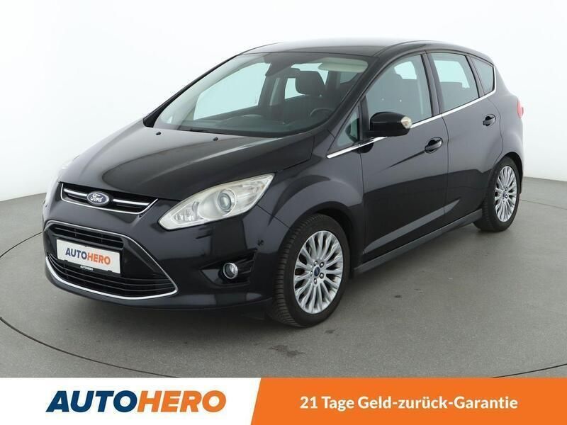 Schwarz Gebraucht 2014 Ford C-MAX Titanium Van / Kleinbus | 9.690 € (Etwas zu teuer) - Bild 1/3