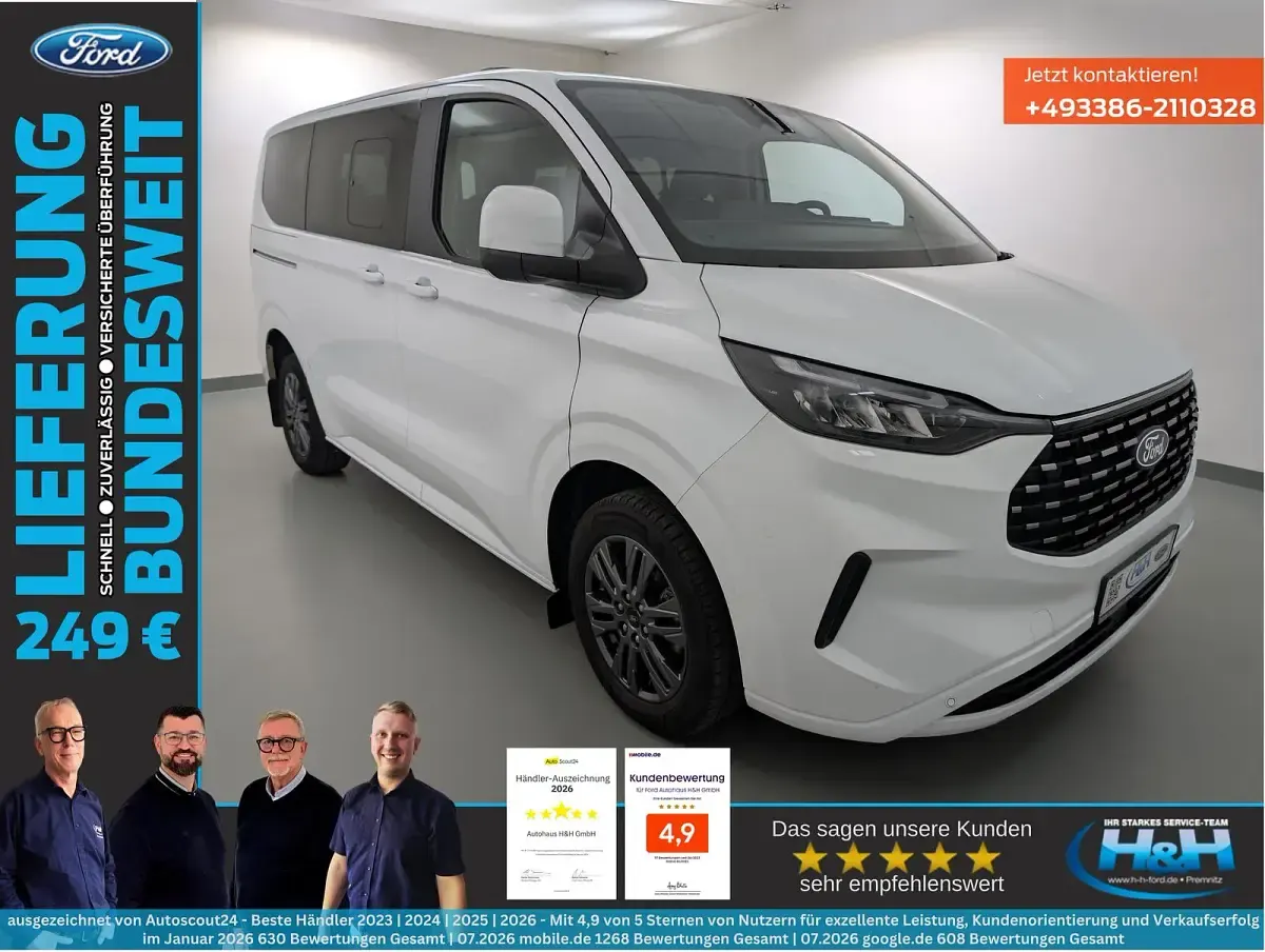 Gebraucht Ford Tourneo Custom Titanium 136 PS (100 kW) 2025 Van
