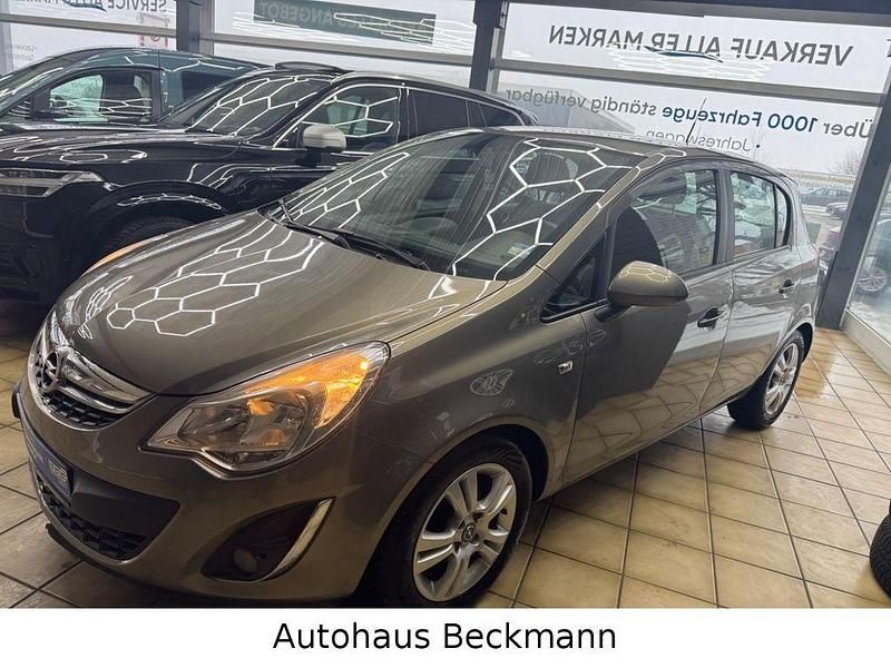 Gebraucht Opel Corsa Edition 95 PS (69 kW) 2012 Grau Kleinwagen