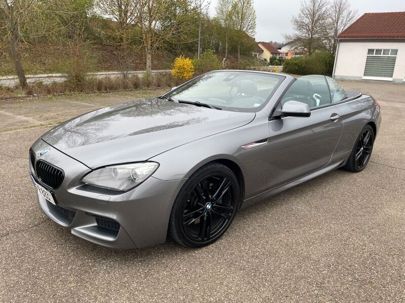 Grau Gebraucht 2014 BMW 640 Cabriolet M Sport Cabrio | 29.500 € (Fairer Preis) - Bild 1/4