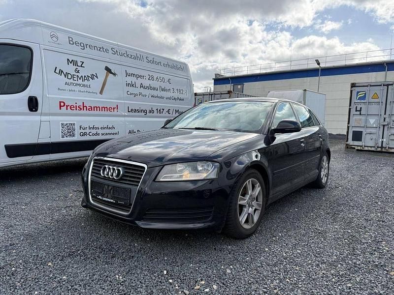 Gebraucht Audi A3 Attraction 125 PS (91 kW) 2009 Schwarz Kleinwagen