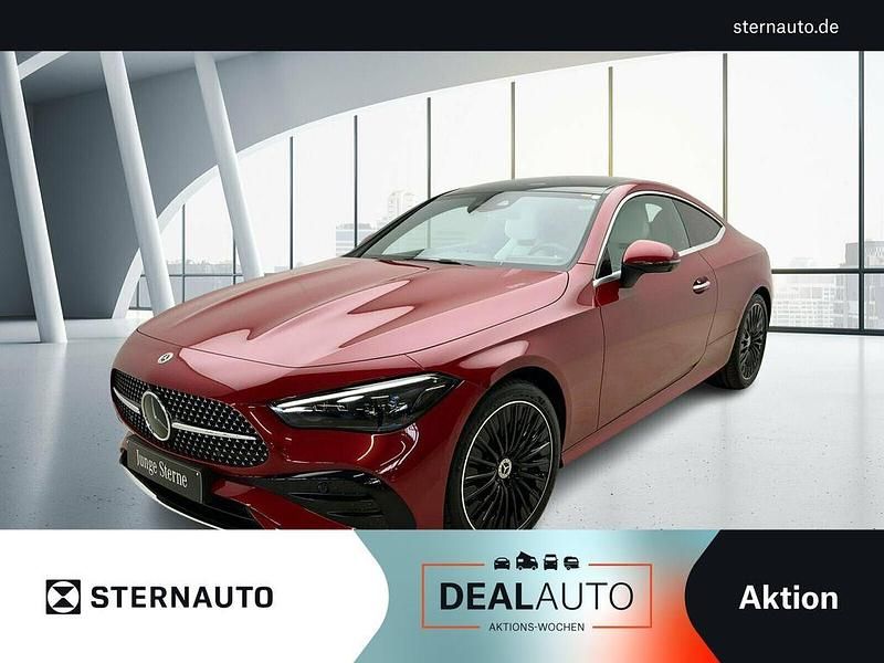 Manufaktur lack manufaktur patagonienrot metallic Gebraucht 2023 Mercedes CLE220 Premium Coupé | 55.335 € (Guter Preis) - Bild 1/4