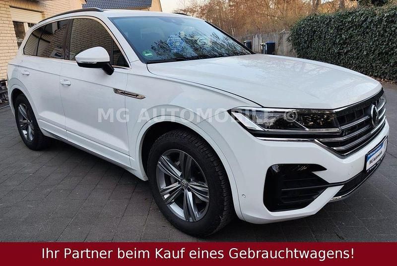 Gebraucht VW Touareg R-line 286 PS (210 kW) 2018 Weiß SUV