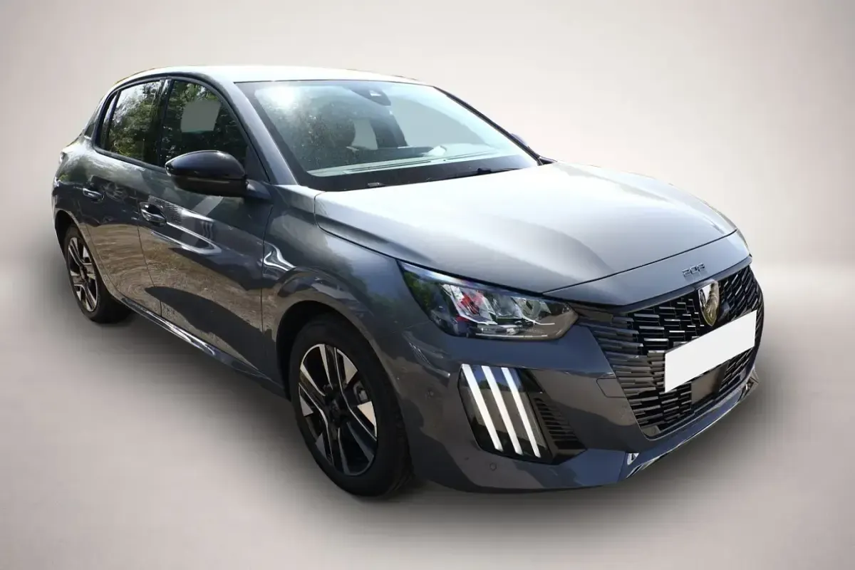 Neu Peugeot 208 Allure 101 PS (74 kW) 2025 Grau Kleinwagen