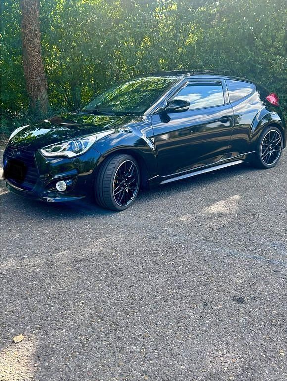 Schwarz Gebraucht 2012 Hyundai Veloster Turbo Kleinwagen | 8.900 € (Guter Preis) - Bild 1/4