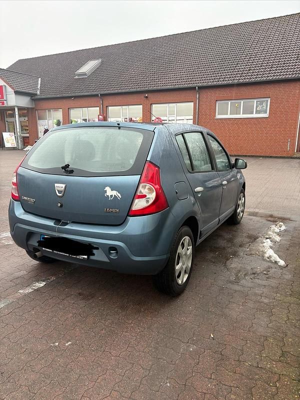 Gebraucht Dacia Sandero 86 PS (63 kW) 2009 Blau Kleinwagen