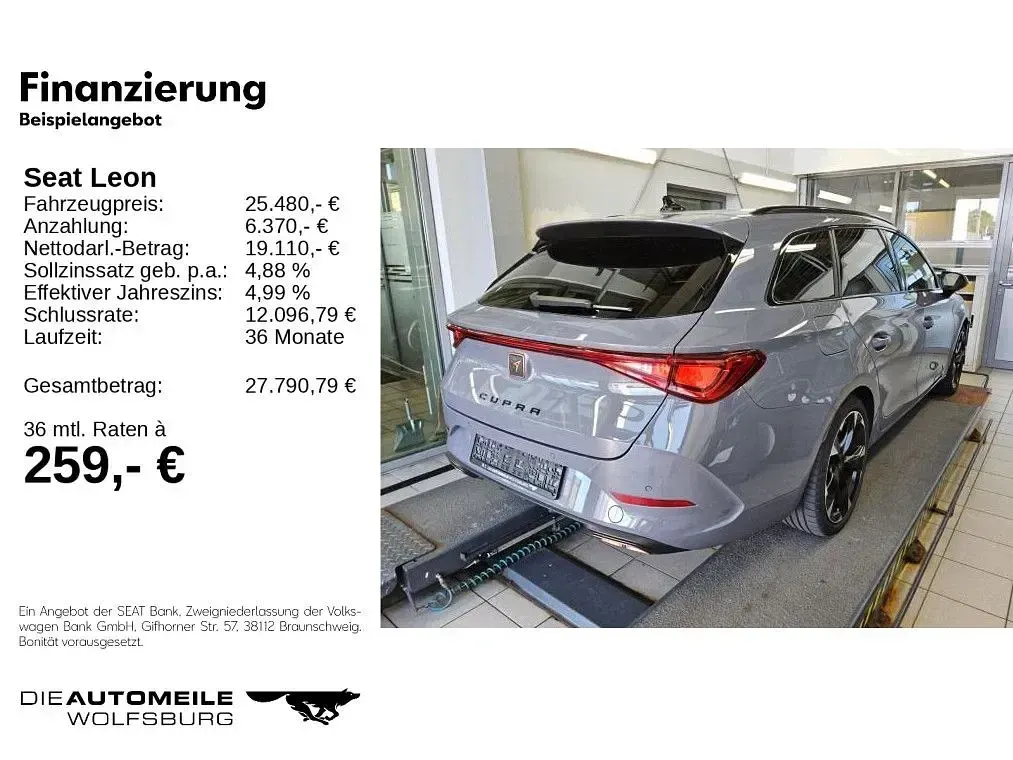 Gebraucht Seat Leon 150 PS (110 kW) 2023 Graphengrau Kombi
