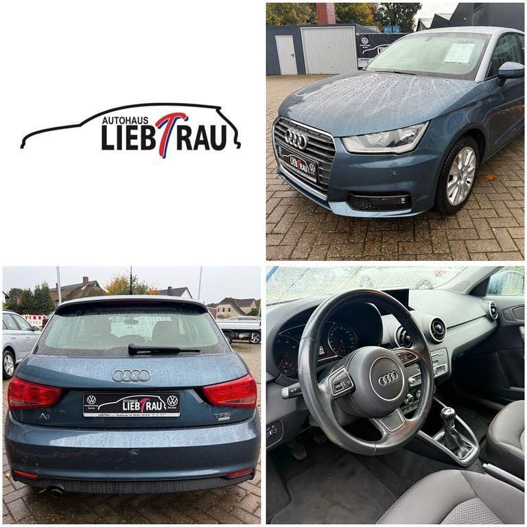 Blau Gebraucht 2015 Audi A1 Sportback Sport Kleinwagen | 8.900 € (Guter Preis) - Bild 1/4