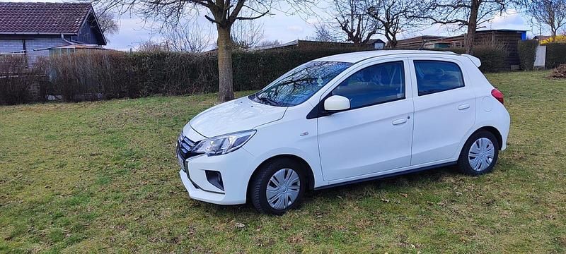 Second-hand Mitsubishi Space Star 80 CP (58 kW) 2020 Alb Hatchback