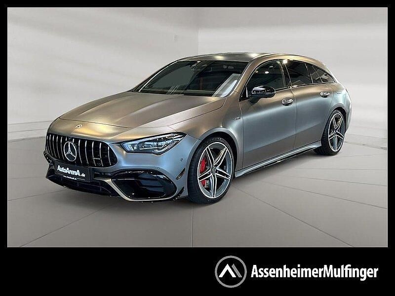 Manufaktur magnolack manufaktur mountaingrau magn Gebraucht 2020 Mercedes CLA45 AMG Shooting Brake AMG Kombi | 39.112 € (Fairer Preis) - Bild 1/4