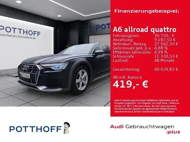 Gebraucht Audi A6 Allroad Design 349 PS (256 kW) 2020 Kombi