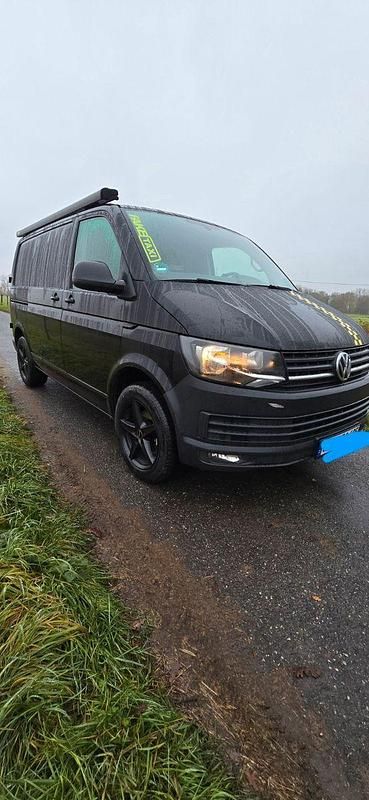 Usata VW Transporter 150 CV (110 kW) 2017 Nero Furgone