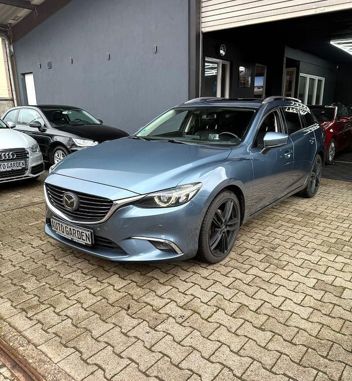 Gebraucht Mazda 6 Nakama Intense 175 PS (128 kW) 2017 Blau Kombi