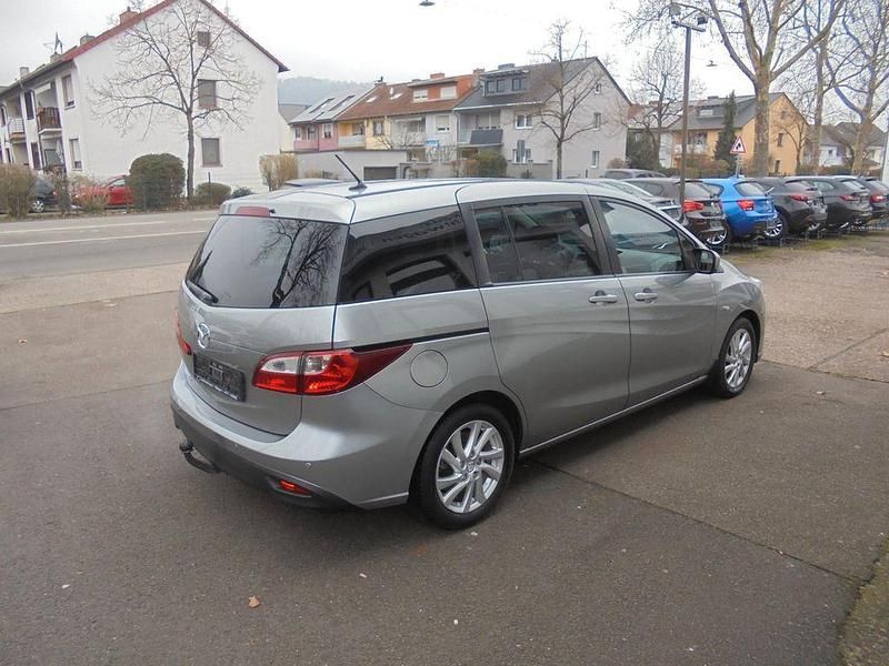 Gebraucht Mazda 5 Center-Line 150 PS (110 kW) 2012 Silber Van / Kleinbus