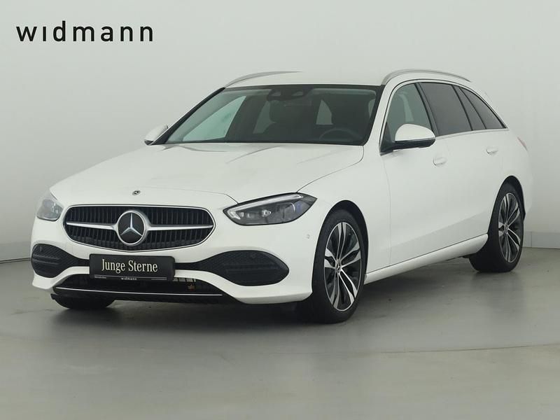 Unilack polarweiss Gebraucht 2022 Mercedes C220 Avantgarde Kombi | 33.850 € (Fairer Preis) - Bild 1/4
