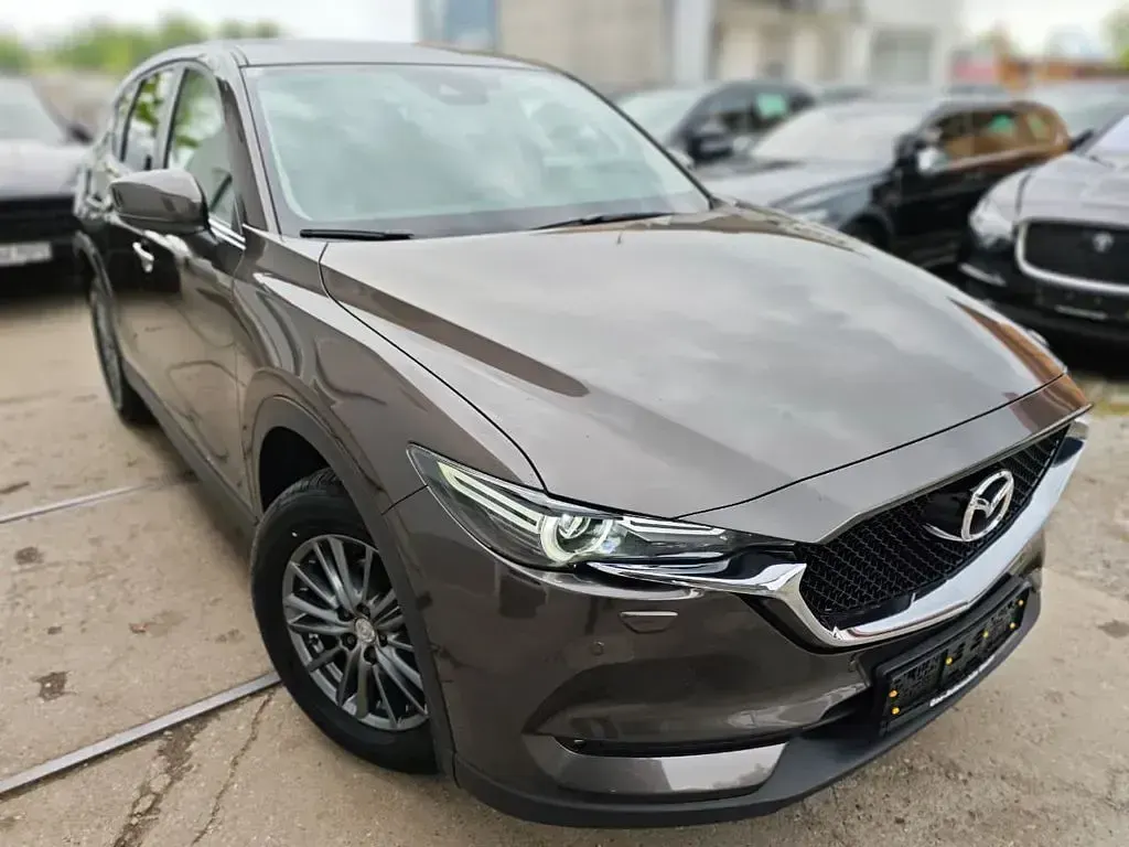 Gebraucht Mazda CX-5 Exclusive-Line 150 PS (110 kW) 2018 Grau SUV