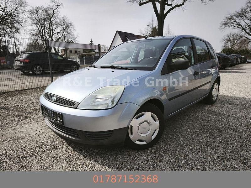 Gebraucht Ford Fiesta 69 PS (50 kW) 2004 Blau Kleinwagen