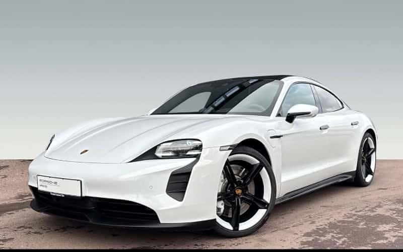 Carraraweißmetallic Gebraucht 2023 Porsche Taycan GTS Limousine | 84.550 € (Guter Preis) - Bild 1/4