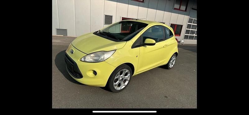 Gelb Gebraucht 2009 Ford Ka Kleinwagen | 2.649 € (Etwas zu teuer) - Bild 1/4