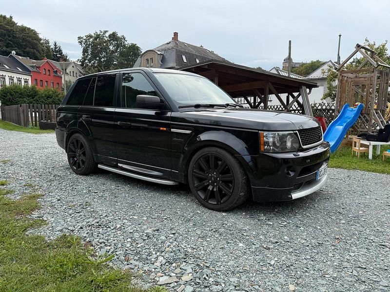 Schwarz Gebraucht 2007 Land Rover Range Rover Sport SUV | 8.300 € - Bild 1/4