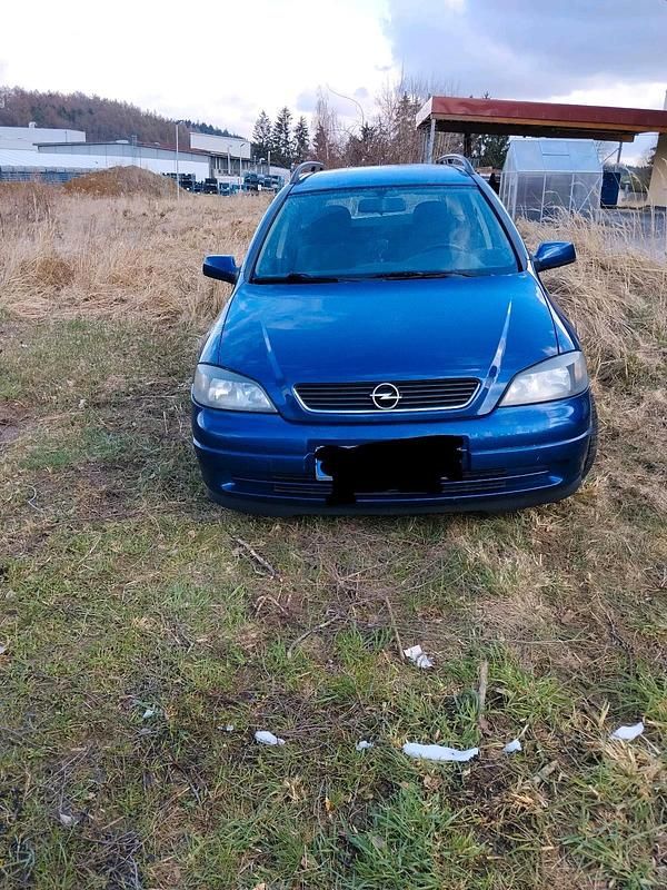 Gebraucht Opel Astra 105 PS (77 kW) 2003 Blau Kombi