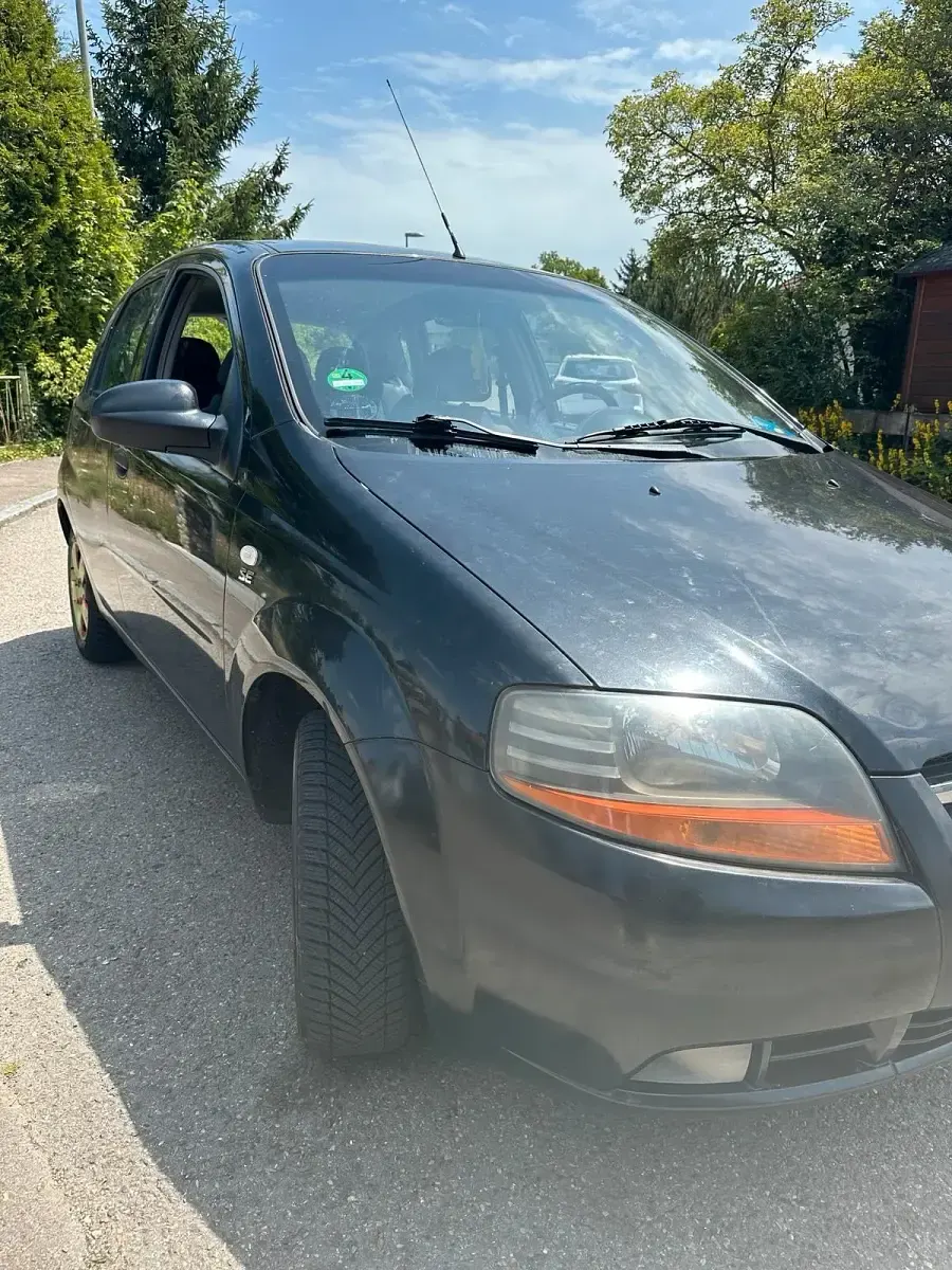 Usata Chevrolet Kalos 2006 Nero Utilitaria