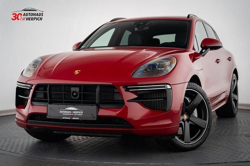 Rot Gebraucht 2019 Porsche Macan Turbo SUV | 69.900 € (Fairer Preis) - Bild 1/4