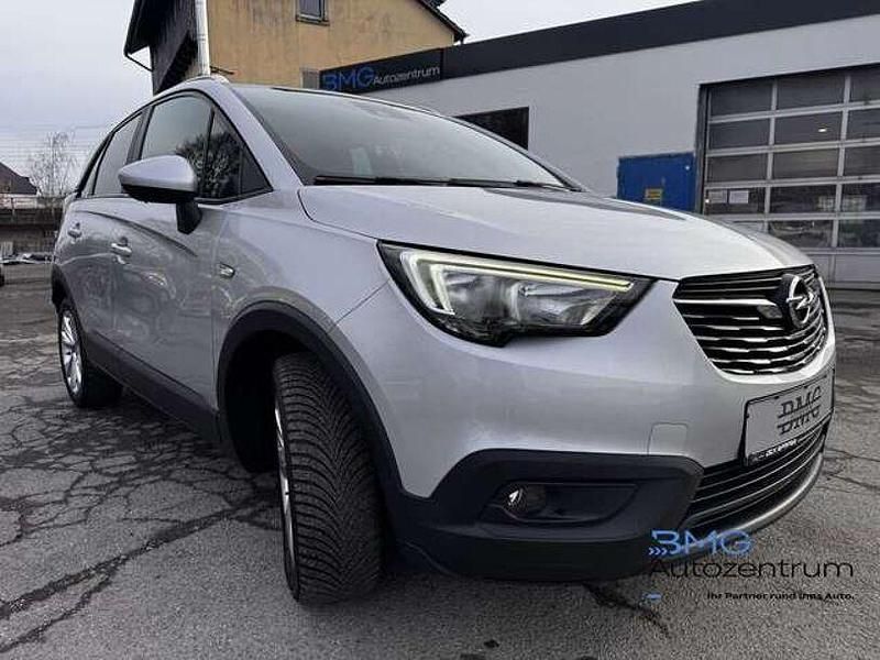 Gebraucht Opel Crossland X Edition 110 PS (80 kW) 2019 Argon silber/ice silver (m2) SUV