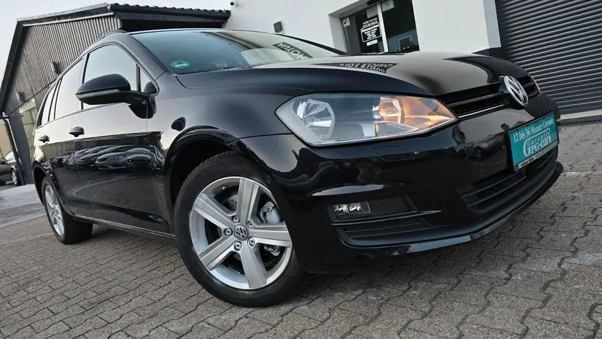Gebraucht VW Golf VII 122 PS (89 kW) 2015 Schwarz Kombi