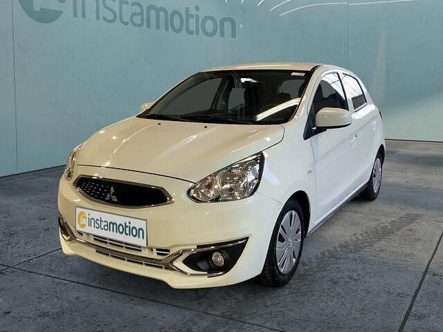 Gebraucht Mitsubishi Space Star Diamant Edition 71 PS (52 kW) 2019 Weiß Limousine